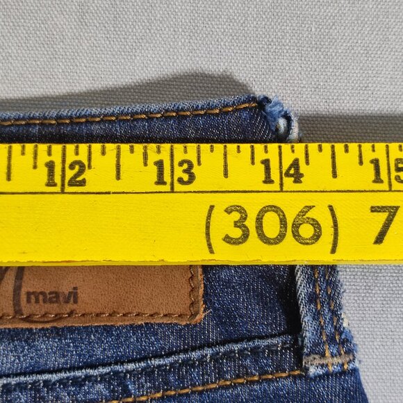 Mavi Jeans women's size 27/32 ink blue Serena Low rise super skinny stretch - Picture 11 of 15